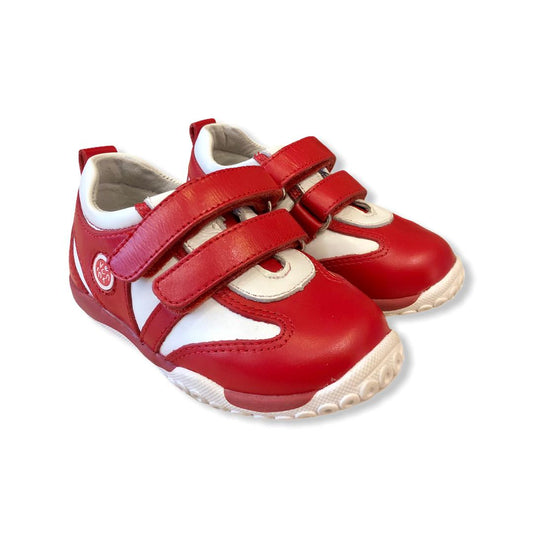 Louis Red Läder Sneakers, Stl 20 (Sista par!)