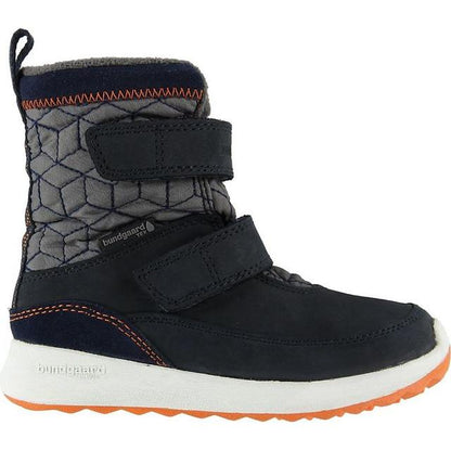 Desi Navy Orange Vinterskor, Stl 28-34