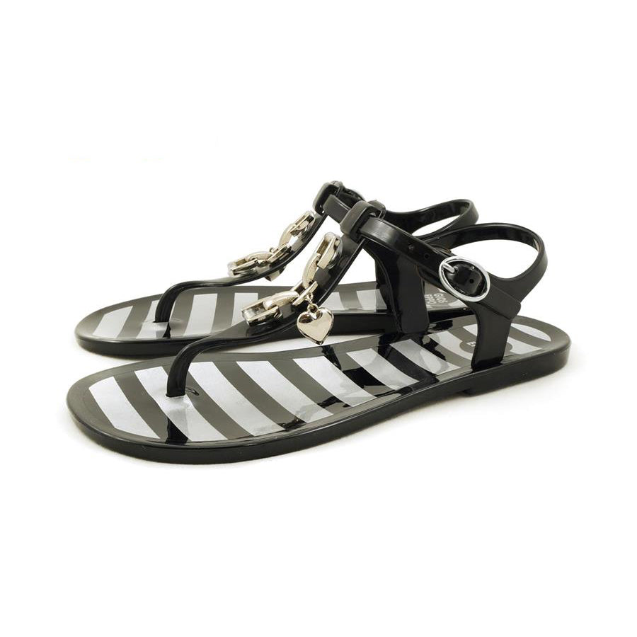 Acapulco Black & White Strandskor, Stl 33-36