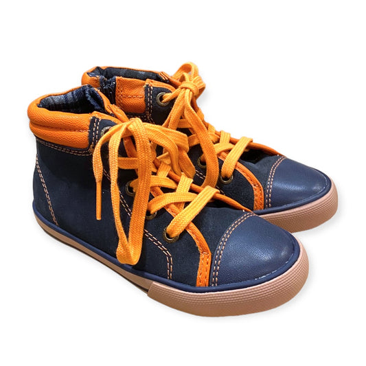 Center Navy/Orange Sneakers, Stl 26-30