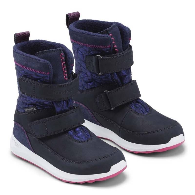 Desi Navy Pink Vinterskor, Stl 26-33